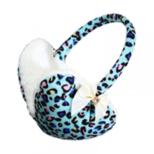 Winter Warm Cartoon Hero Earmuffs Heart Shaped